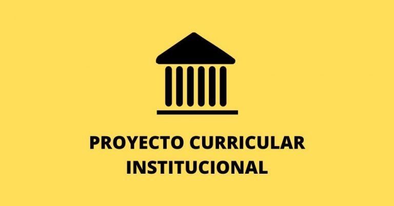 proyecto curricular institucional ejemplos